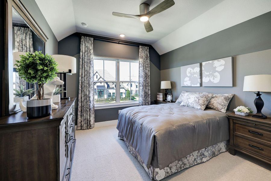 Furnished interior view inside a new home in Parmer Ranch, Georgetown (Image 15). Furnished interior view inside a new home in Parmer Ranch, Georgetown (Image 15).