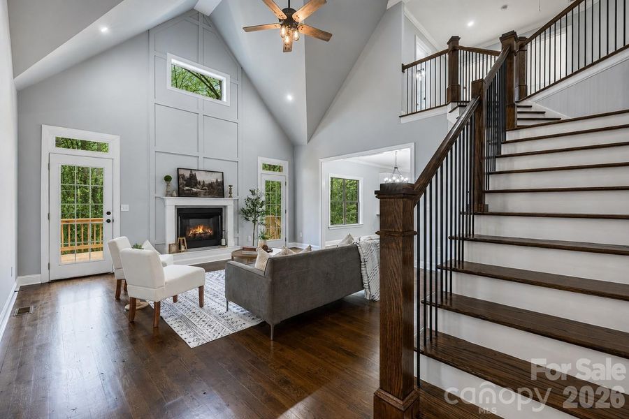 Furnished interior view inside a new home in , Gastonia (Image 10).