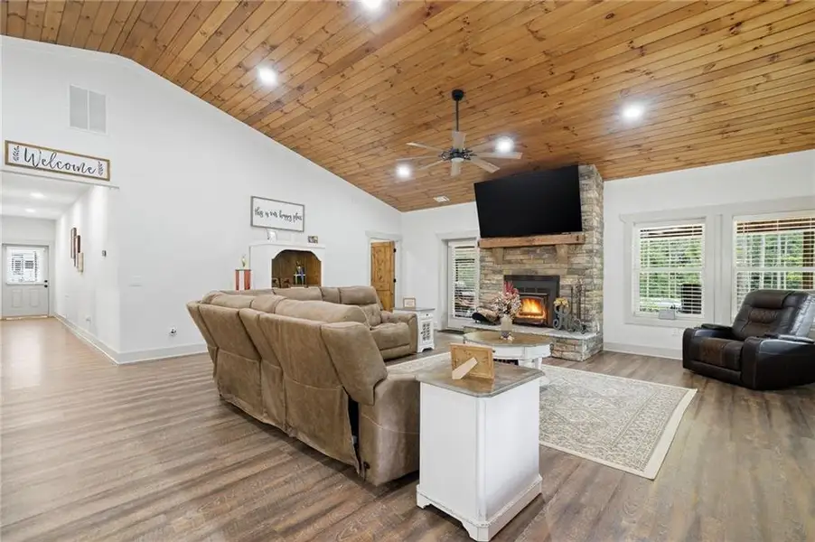 Furnished interior view inside a new home in , Ball Ground (Image 23).