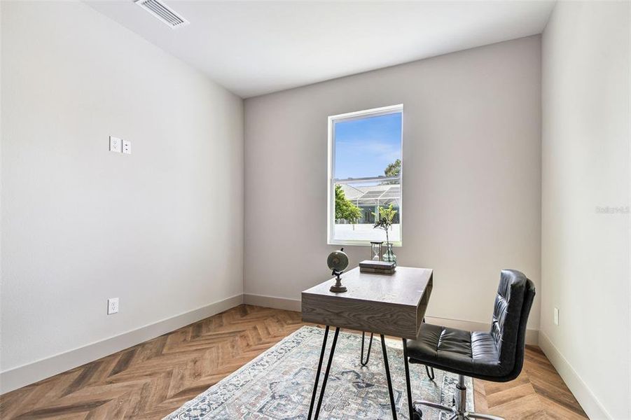 Furnished interior view inside a new home in , Tampa (Image 50).