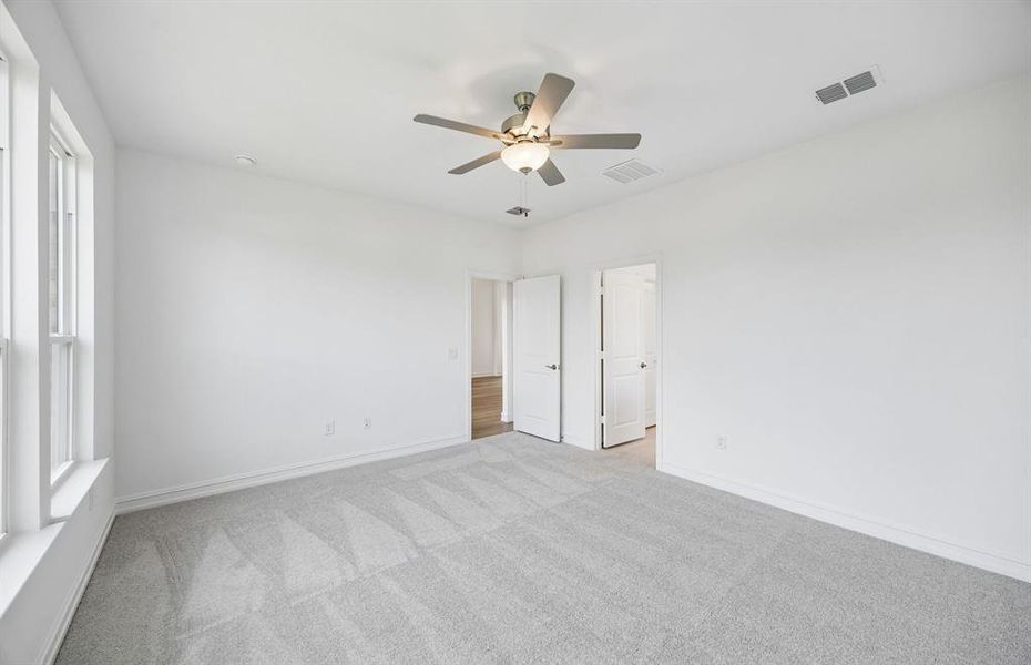 Spacious owners suite