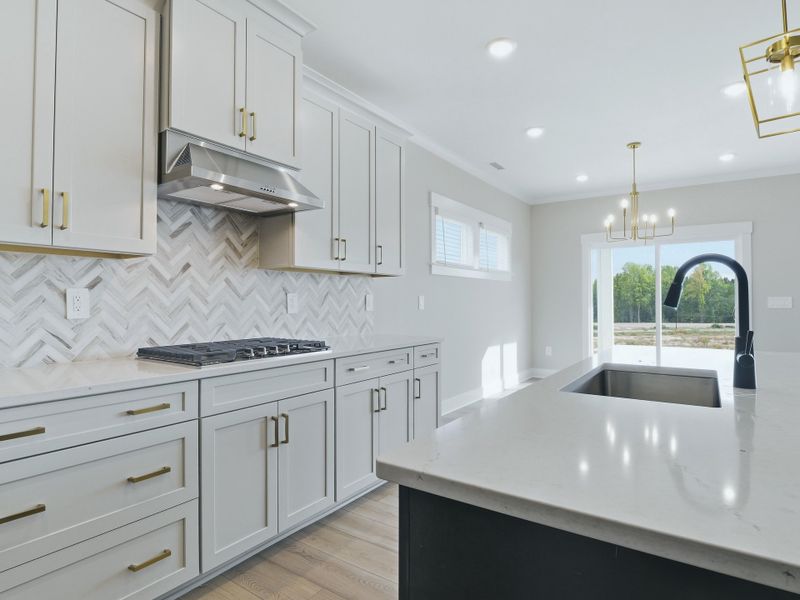 Furnished interior view inside a new home in Watkins Glen, Raleigh (Image 5).