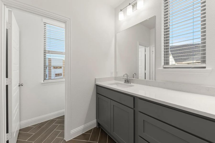 The Larson A Primary Suite Bathroom