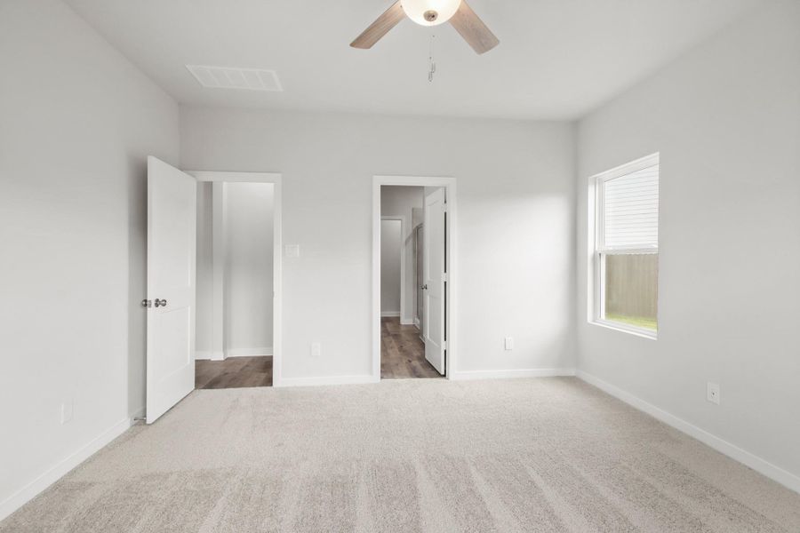 Spacious, unfurnished interior of a new home in Caney Mills, Cut and Shoot (Image 7). Spacious, unfurnished interior of a new home in Caney Mills, Cut and Shoot (Image 7).