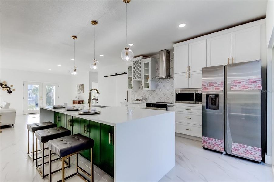 Furnished interior view inside a new home in , New Port Richey (Image 51).