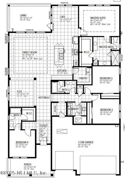 2D floor plan layout of this home in , St. Augustine, FL (Image 4). 2D floor plan layout of this home in , St. Augustine, FL (Image 4).