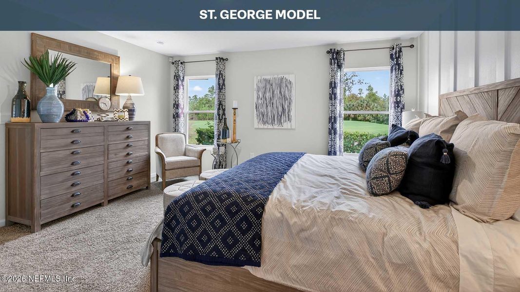 Furnished interior view inside a new home in , Bunnell (Image 14).