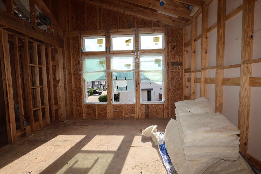 In-progress construction of a new home in Retreat at Oak Park, Houston, TX (Image 15). In-progress construction of a new home in Retreat at Oak Park, Houston, TX (Image 15).