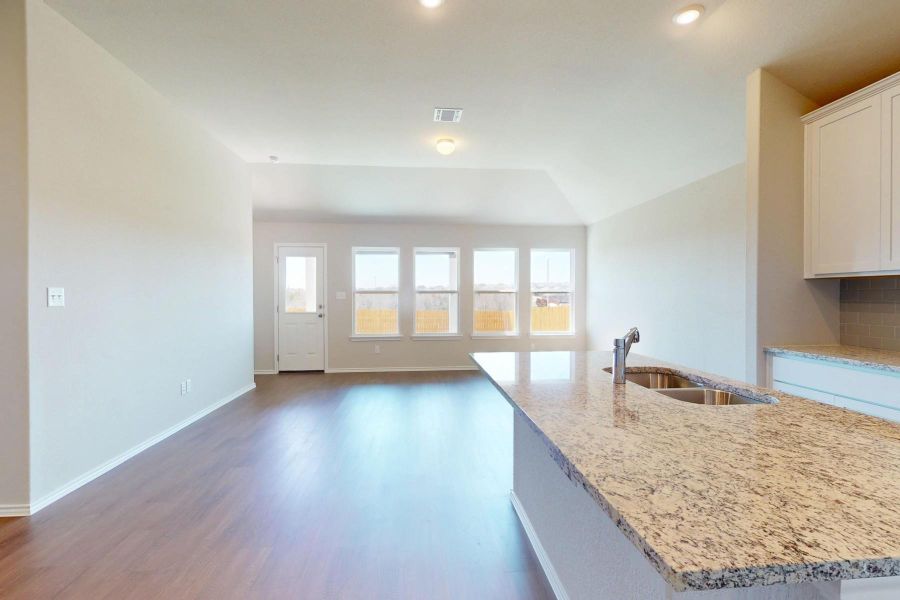 Spacious, unfurnished interior of a new home in Carillon, Manor (Image 13).
