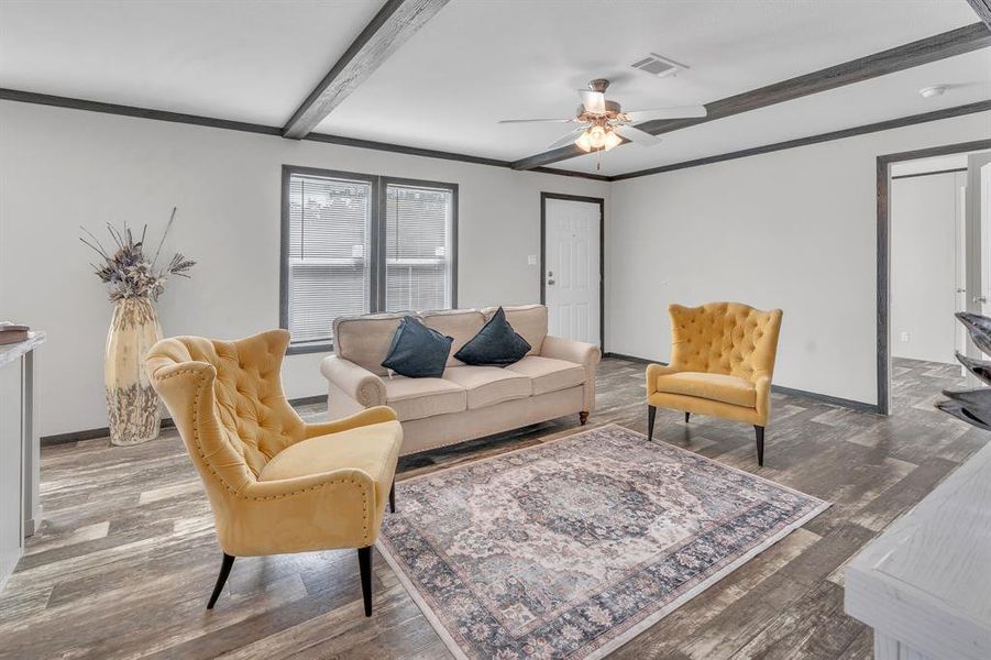 Furnished interior view inside a new home in , Granbury (Image 4).