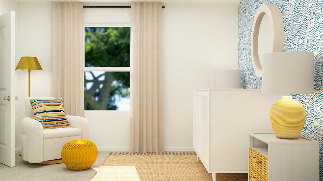 Furnished interior view inside a new home in Monarch Landing, Needville (Image 19).