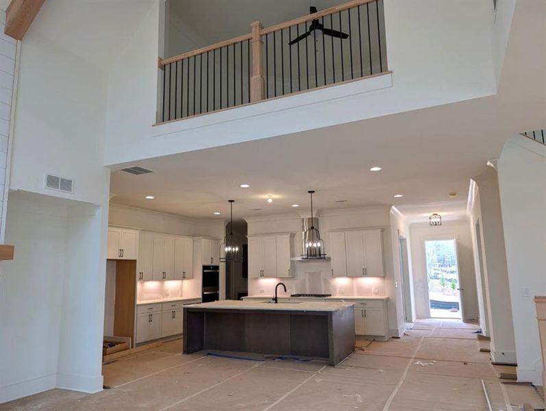 Furnished interior view inside a new home in Arden on Lanier, Cumming (Image 4).
