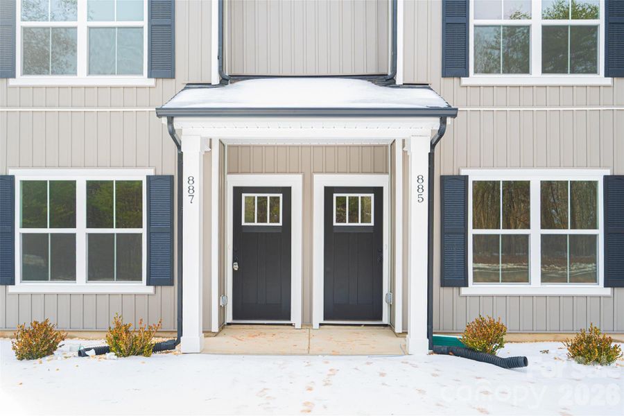 Exterior details and patio area of a home in , Newton (Image 3). Exterior details and patio area of a home in , Newton (Image 3).