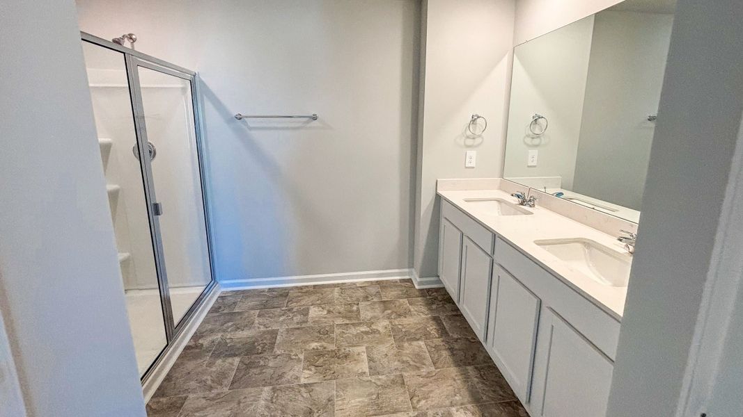 Furnished interior view inside a new home in River Landing, Murfreesboro (Image 9).