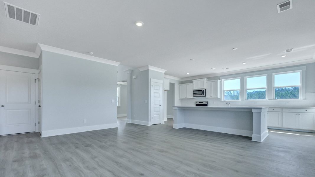 Spacious, unfurnished interior of a new home in Berkeley Bay, Ridgeville (Image 22).
