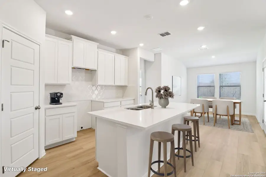 Furnished interior view inside a new home in Royal Crest, San Antonio (Image 7). Furnished interior view inside a new home in Royal Crest, San Antonio (Image 7).