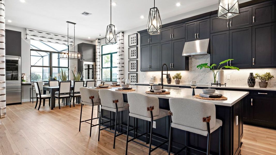 Representative furnished interior of a home built from the Valerie by Kolter Homes in PGA Village Verano, Port St. Lucie (Image 7).