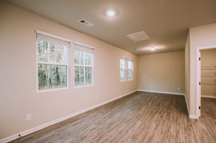 Representative unfurnished interior of a home built from the Reynolds by Piedmont Residential in Hampton Ridge, Jefferson (Image 15).