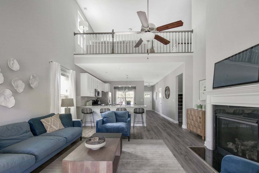 Representative furnished interior of a home built from the Rivermist by Caviness & Cates Communities in Maggie Way, Wendell (Image 179).