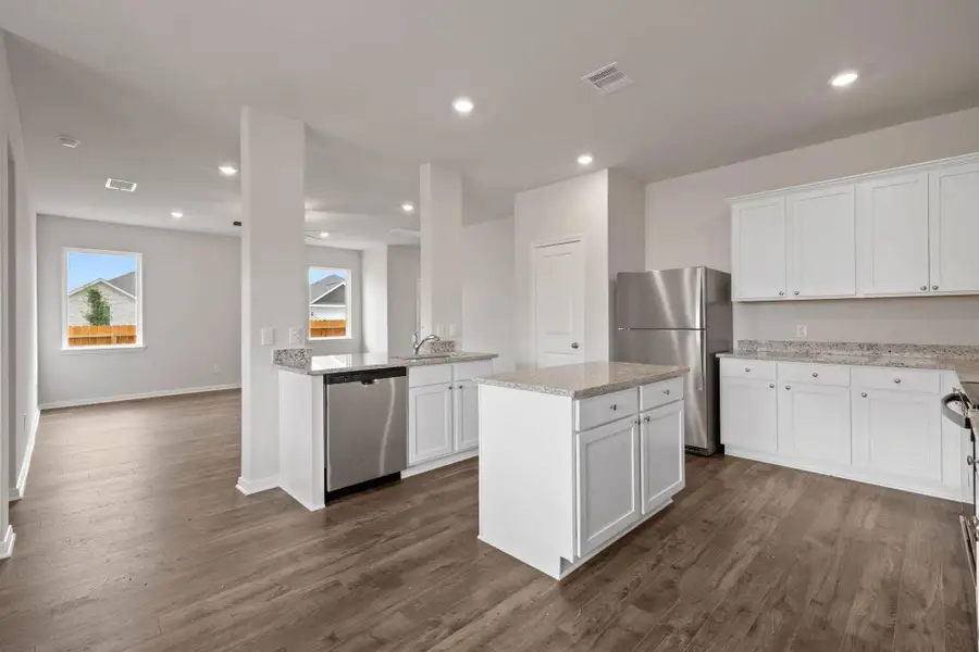 Furnished interior view inside a new home in Emberly, Beasley (Image 2).