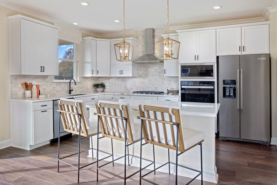 Representative furnished interior of a home built from the 2723 by KB Home in Bella Vista Heritage, Denver (Image 4).