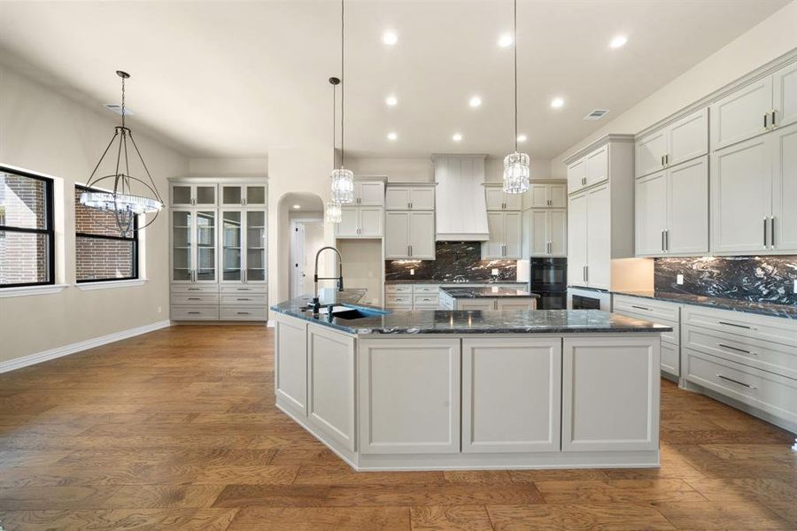 Furnished interior view inside a new home in , Midlothian (Image 17).