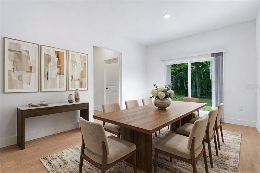 Furnished interior view inside a new home in , Apopka (Image 13).
