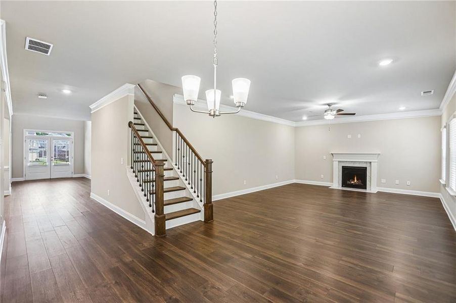 Spacious, unfurnished interior of a new home in , McDonough (Image 40).