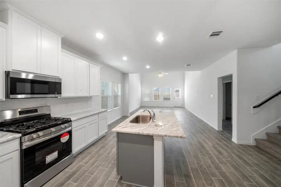 Furnished interior view inside a new home in Rollingbrook Estates, Baytown (Image 6).