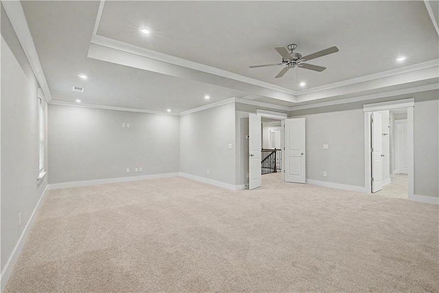 Spacious, unfurnished interior of a new home in Springside Reserve, Powder Springs (Image 23).