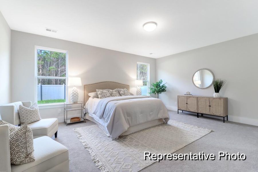 Furnished interior view inside a new home in , Ravenel (Image 12).