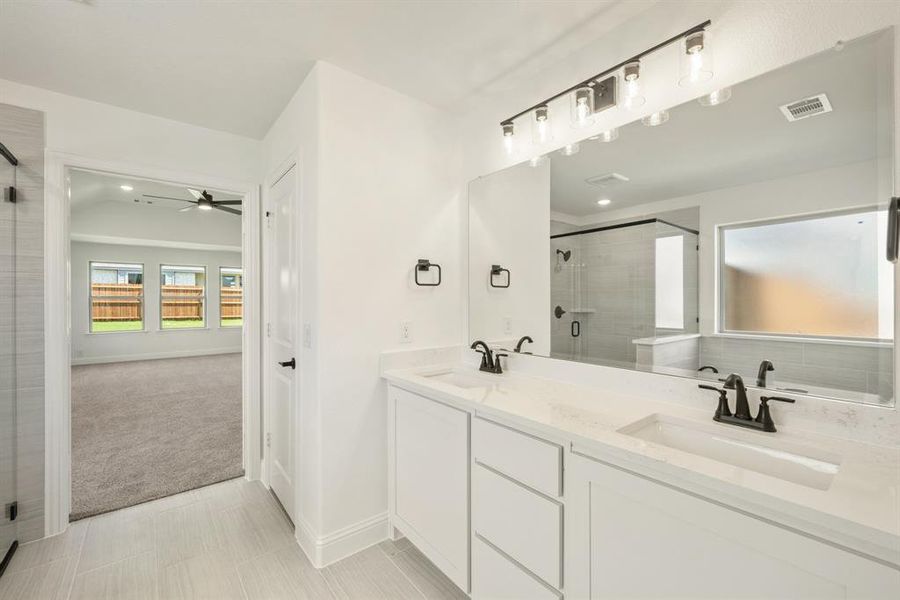 Furnished interior view inside a new home in Trees Farm, DeSoto (Image 12). Furnished interior view inside a new home in Trees Farm, DeSoto (Image 12).