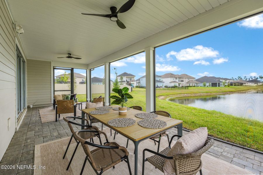 Exterior details and patio area of a home in , St. Augustine (Image 37).
