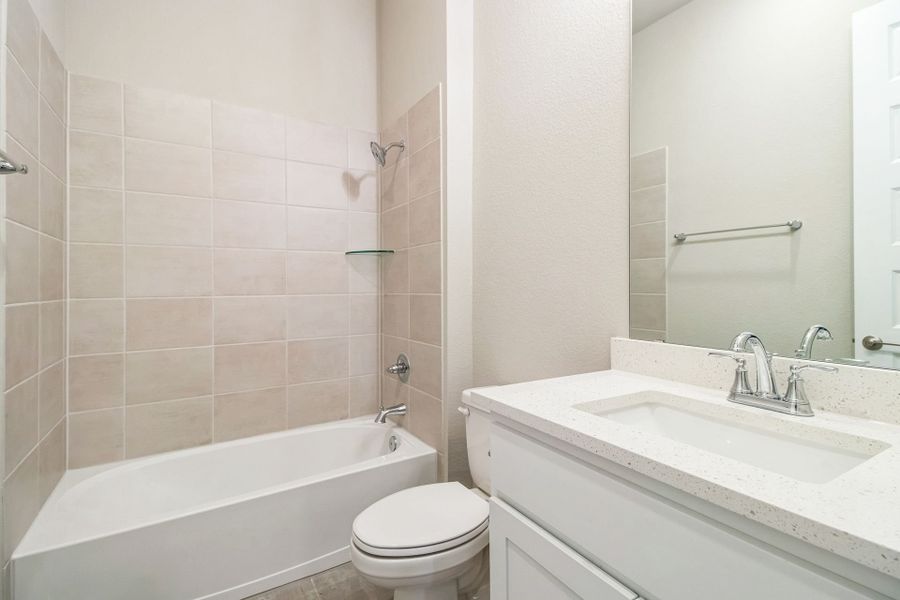 Representative furnished interior of a home built from the Harrison by GFO Home in Santa Rita Ranch, Liberty Hill (Image 14). Representative furnished interior of a home built from the Harrison by GFO Home in Santa Rita Ranch, Liberty Hill (Image 14).