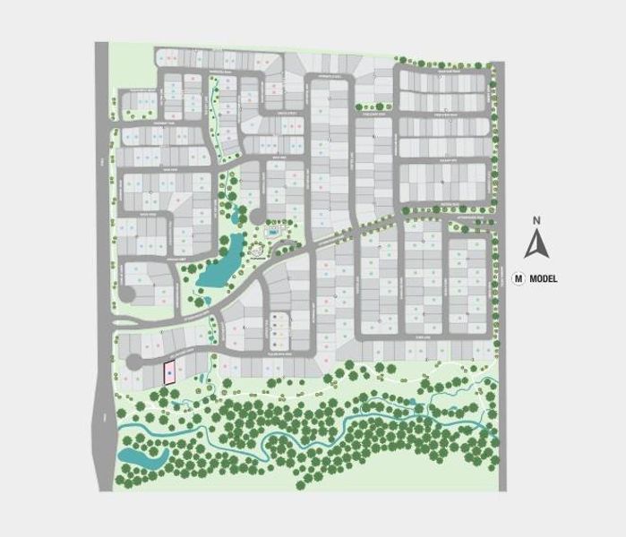 The Ranch at Uptown Celina Site Map