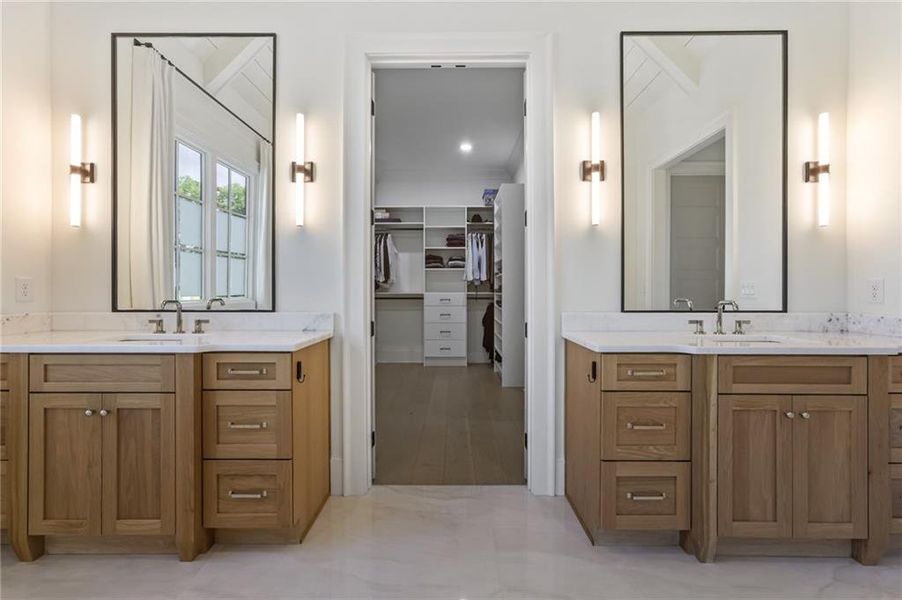 Furnished interior view inside a new home in , Milton (Image 47).