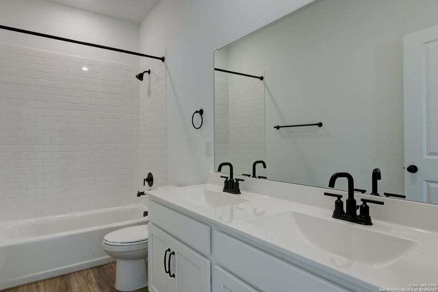 Furnished interior view inside a new home in Arcadia Ridge, San Antonio (Image 6).