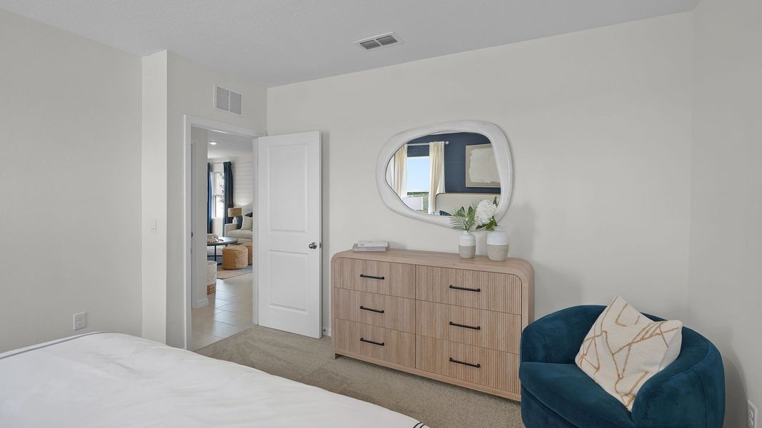 Furnished interior view inside a new home in Crosswinds, Haines City (Image 17).