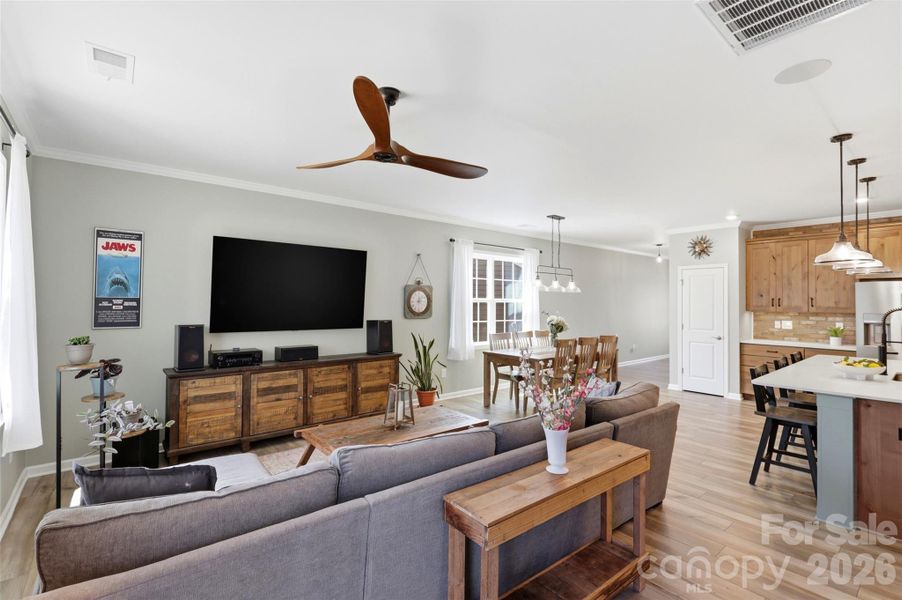 Furnished interior view inside a new home in , Fort Mill (Image 10).