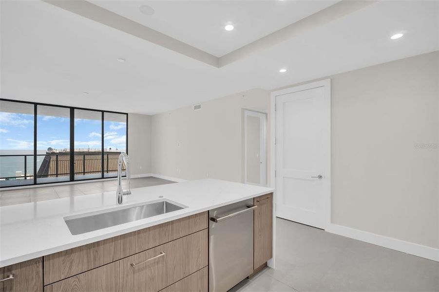 Furnished interior view inside a new home in , St. Petersburg (Image 19).