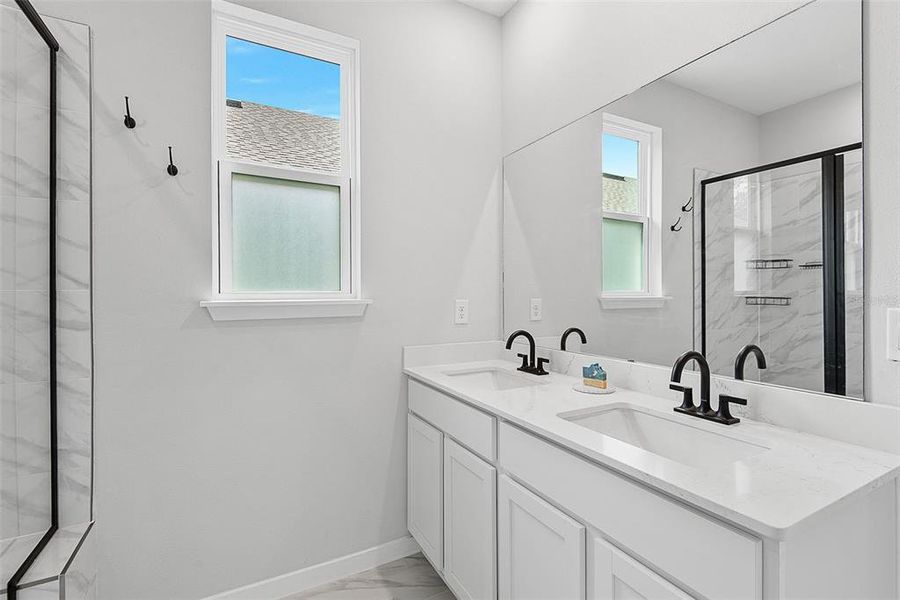 Furnished interior view inside a new home in Seminole Palms, Palm Coast (Image 36).