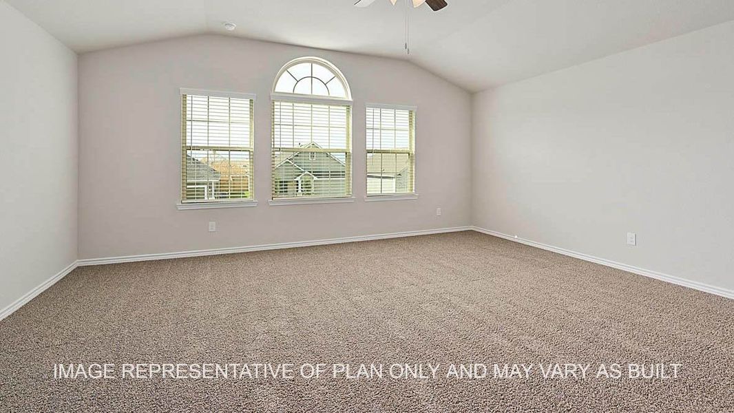 Spacious, unfurnished interior of a new home in Southern Pointe, College Station (Image 20).