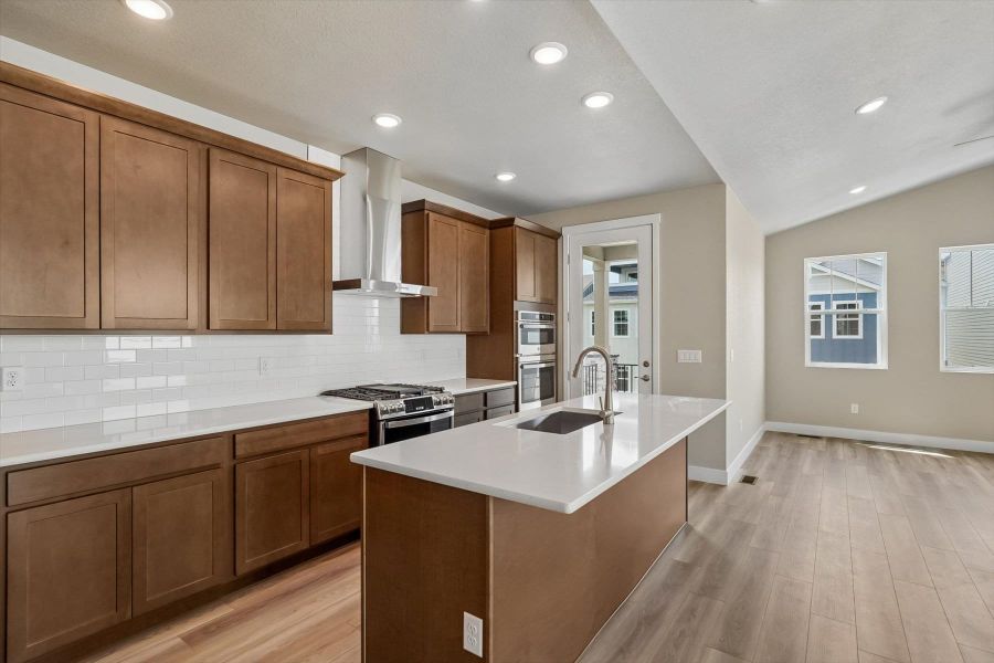Furnished interior view inside a new home in Pony Park, Colorado Springs (Image 7).