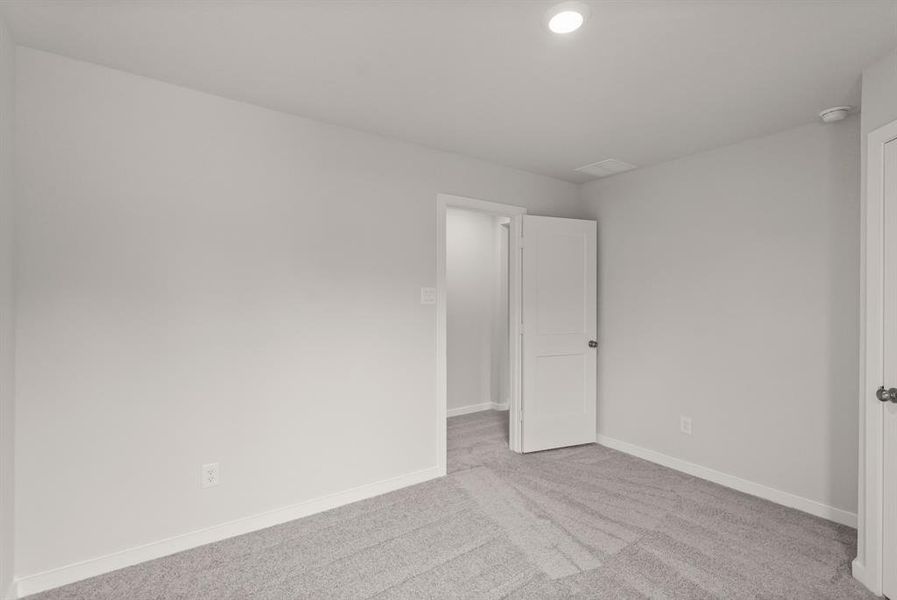 Spacious, unfurnished interior of a new home in Crockett Meadows, Conroe (Image 14). Spacious, unfurnished interior of a new home in Crockett Meadows, Conroe (Image 14).