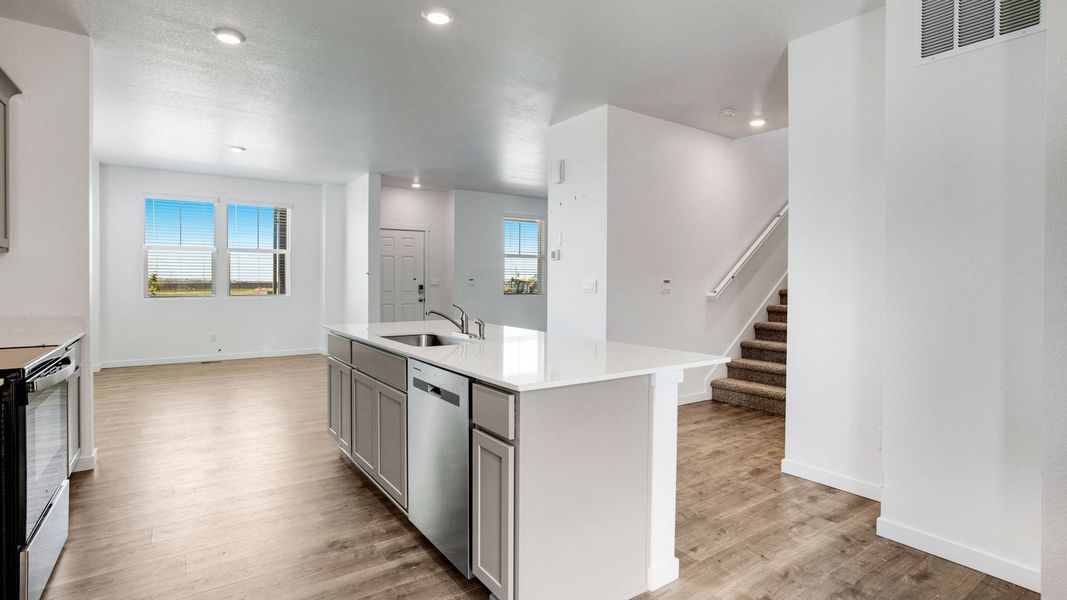 Furnished interior view inside a new home in Sky Ranch, Watkins (Image 7).