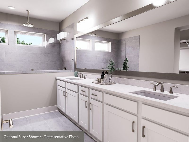 Furnished interior view inside a new home in Easthaven at Bridgeland Central - Vision Collection, Cypress (Image 24). Furnished interior view inside a new home in Easthaven at Bridgeland Central - Vision Collection, Cypress (Image 24).