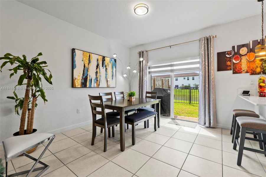 Furnished interior view inside a new home in , Miami (Image 22).