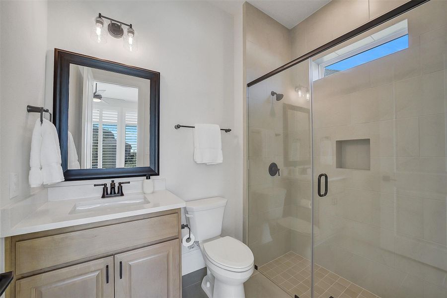 Furnished interior view inside a new home in , Cypress (Image 31).