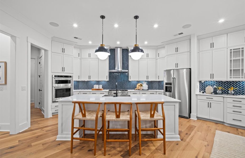 Representative furnished interior of a home built from the Stonegate by Pulte Homes in The Retreat at Carolina Ridge, Harrisburg (Image 8).
