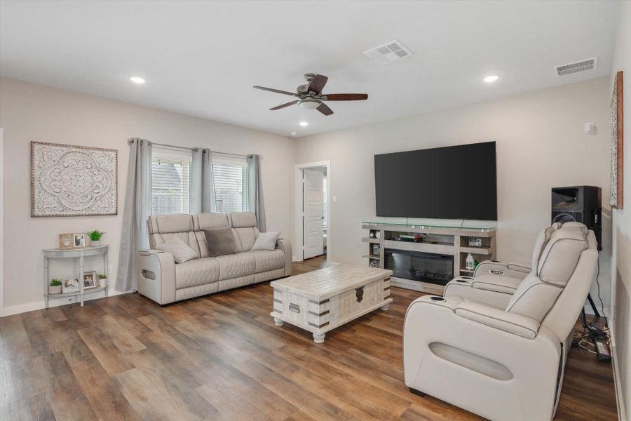 Furnished interior view inside a new home in Marvida, Cypress (Image 37).